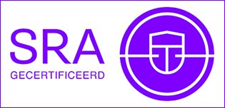 Logo SRA Gecertificeerd (klein met rand)